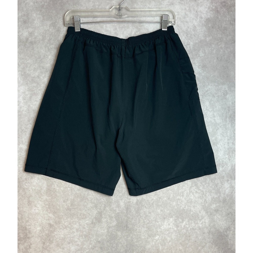 Prana Shorts Mens Medium Black Athletic Performance Running Yoga Gym Training - Picture 2 of 10